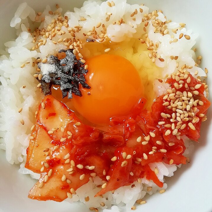 キムチと塩昆布と白ごまとごま油の卵かけご飯 レシピ 作り方 By みずたまsweet 楽天レシピ キムチと塩昆布と白ごまとごま油の卵かけご飯 レシピ 作り方 By みずたまsweet 楽天レシピ